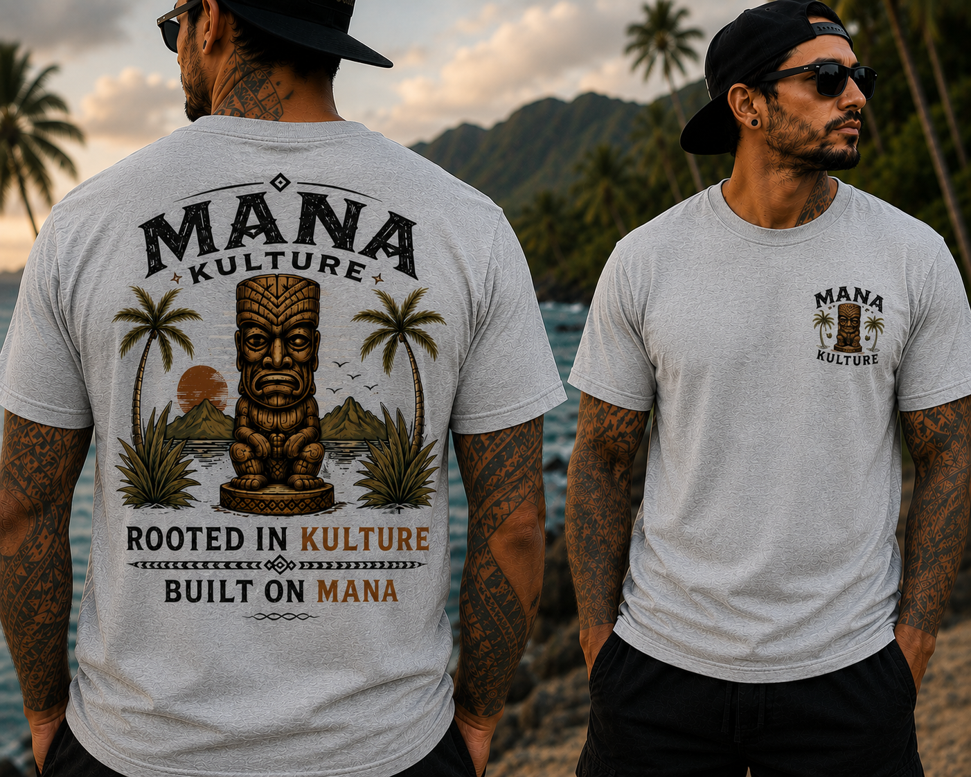 Rooted in Kulture Tiki Tee