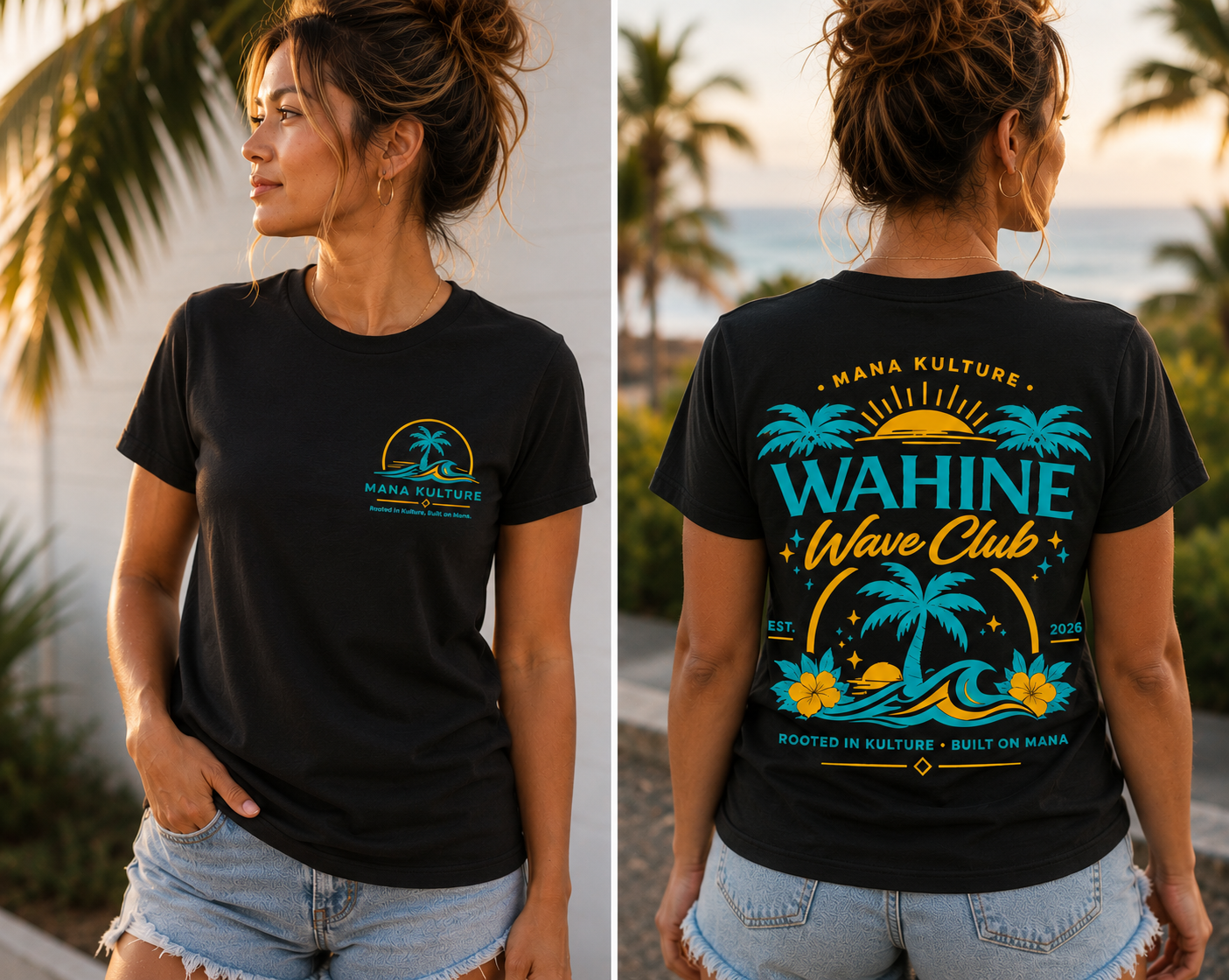 Sunlit Shores Tee