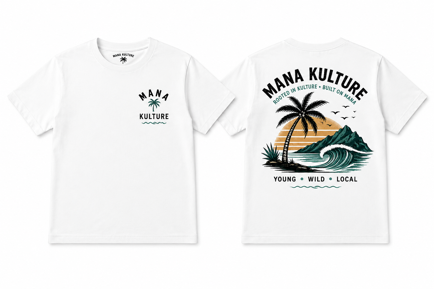 Young • Wild • Local Tee
