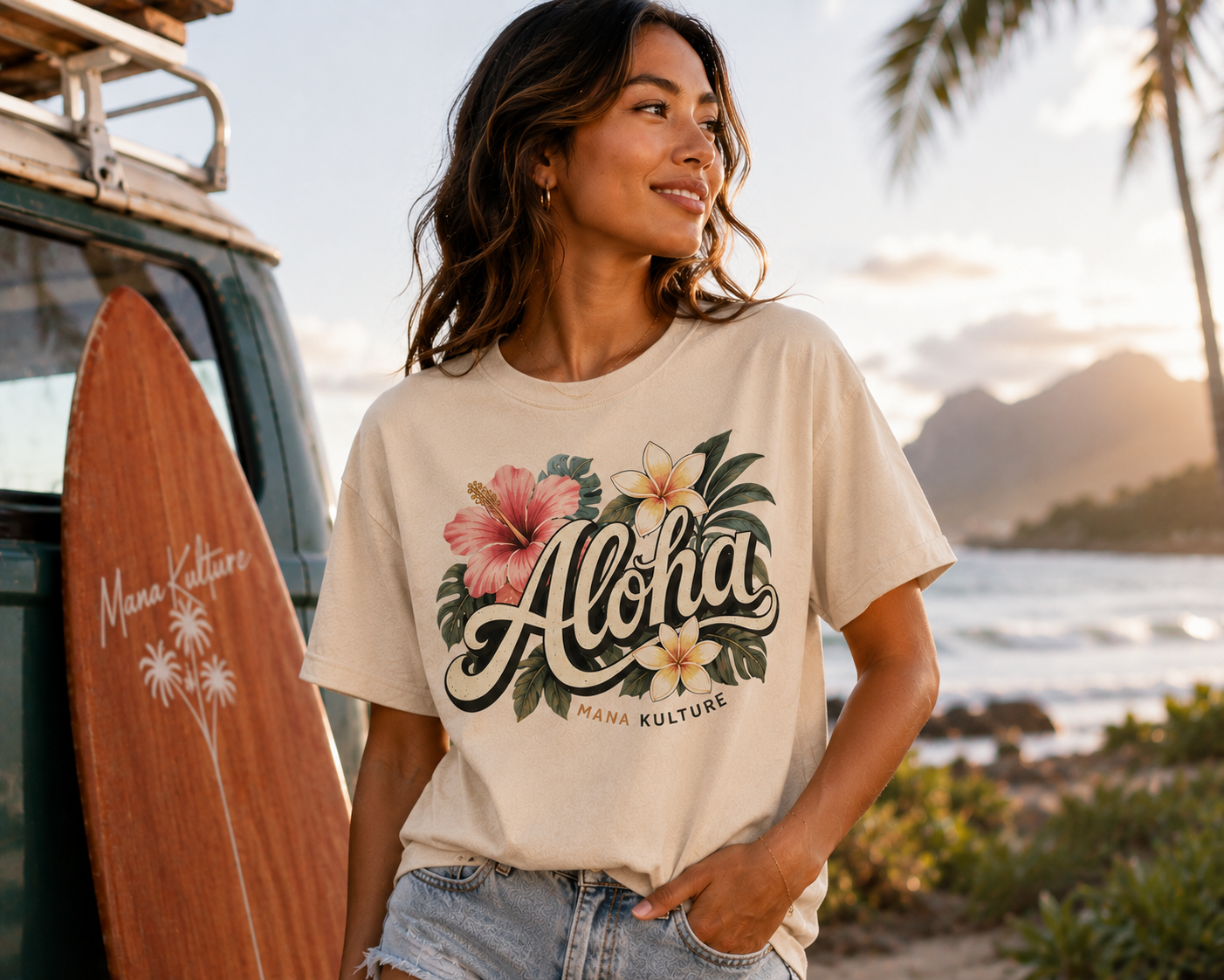 Aloha Bloom Tee
