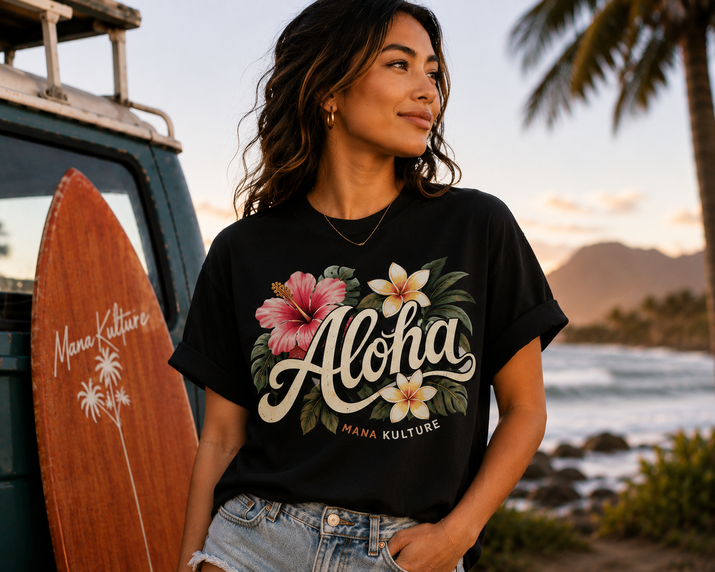 Aloha Bloom Tee
