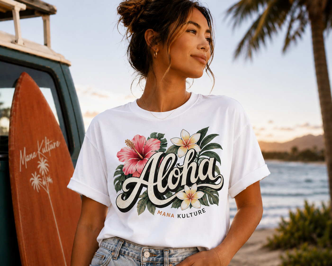 Aloha Bloom Tee