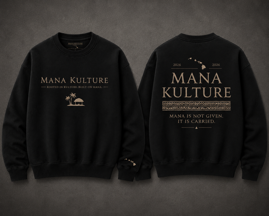 Mana Kulture “Carried” Signature Crewneck