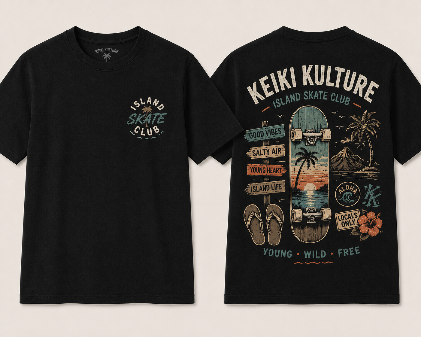 Island Skate Club Tee