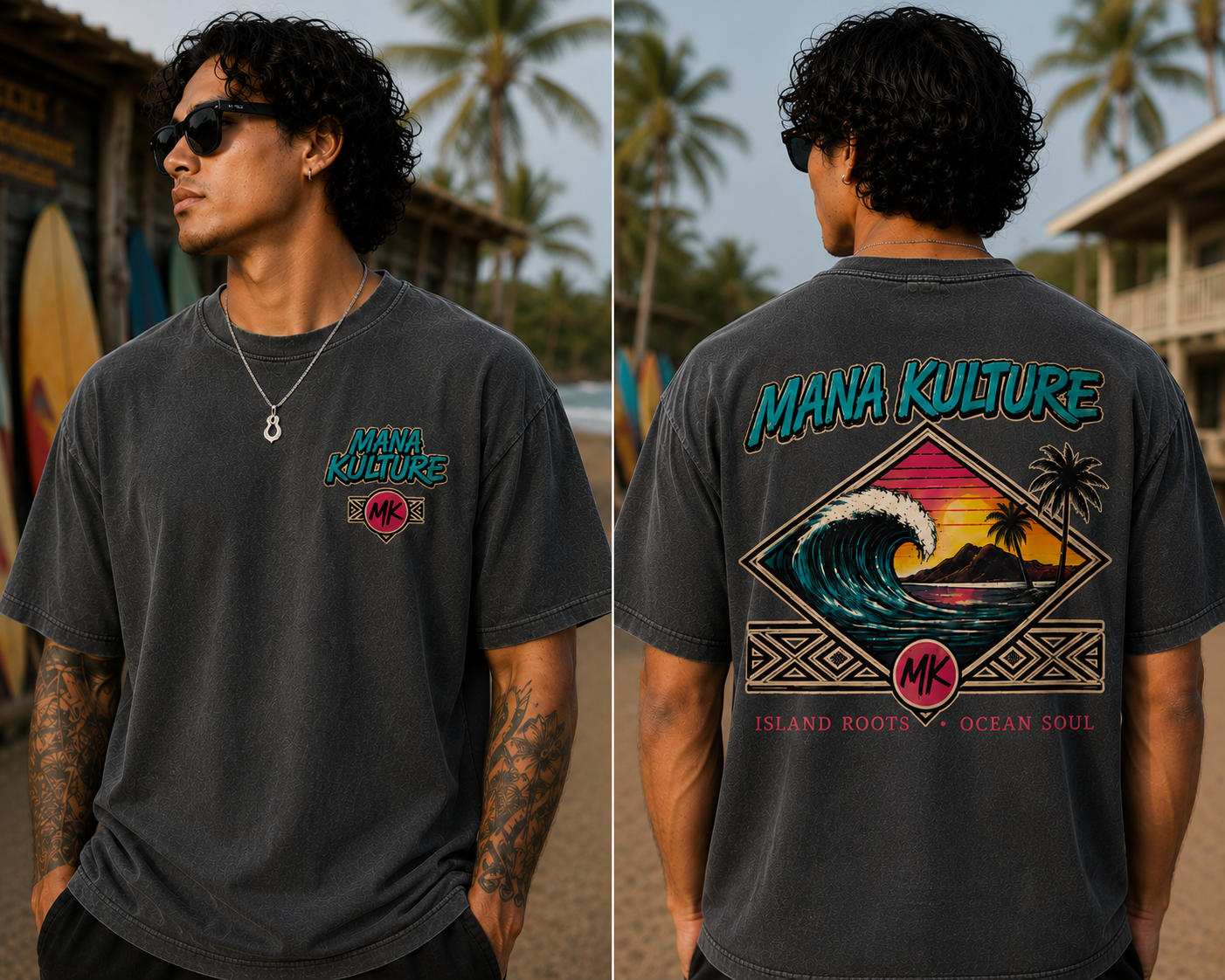Retro Wave Tee