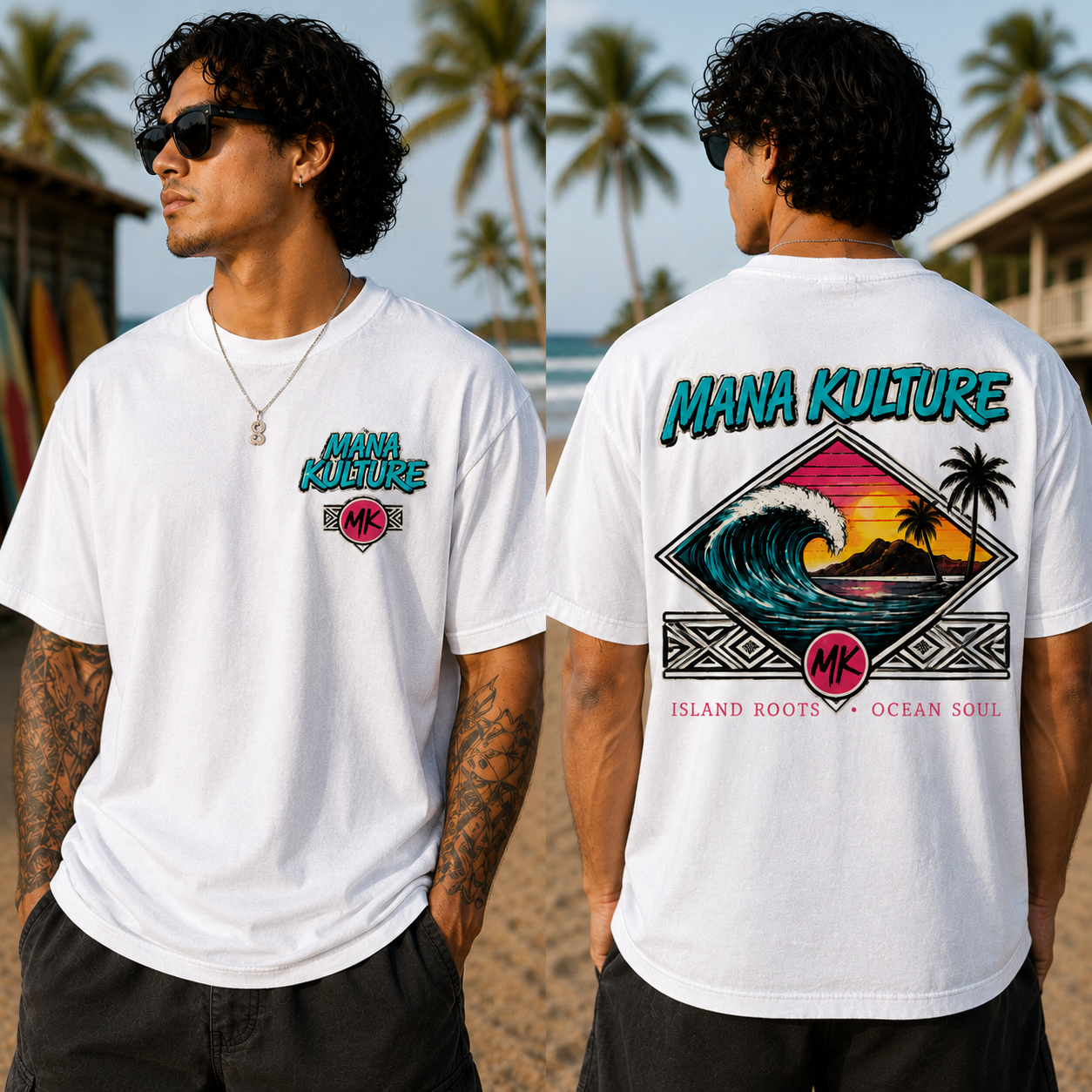 Retro Wave Tee