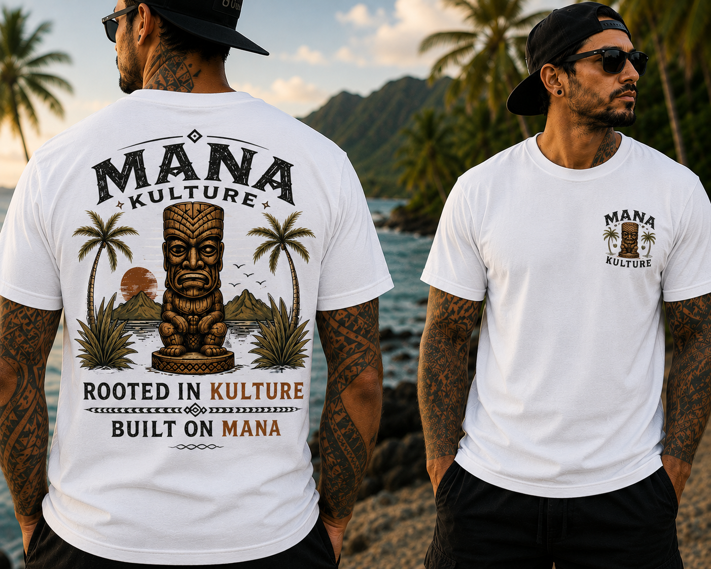 Rooted in Kulture Tiki Tee