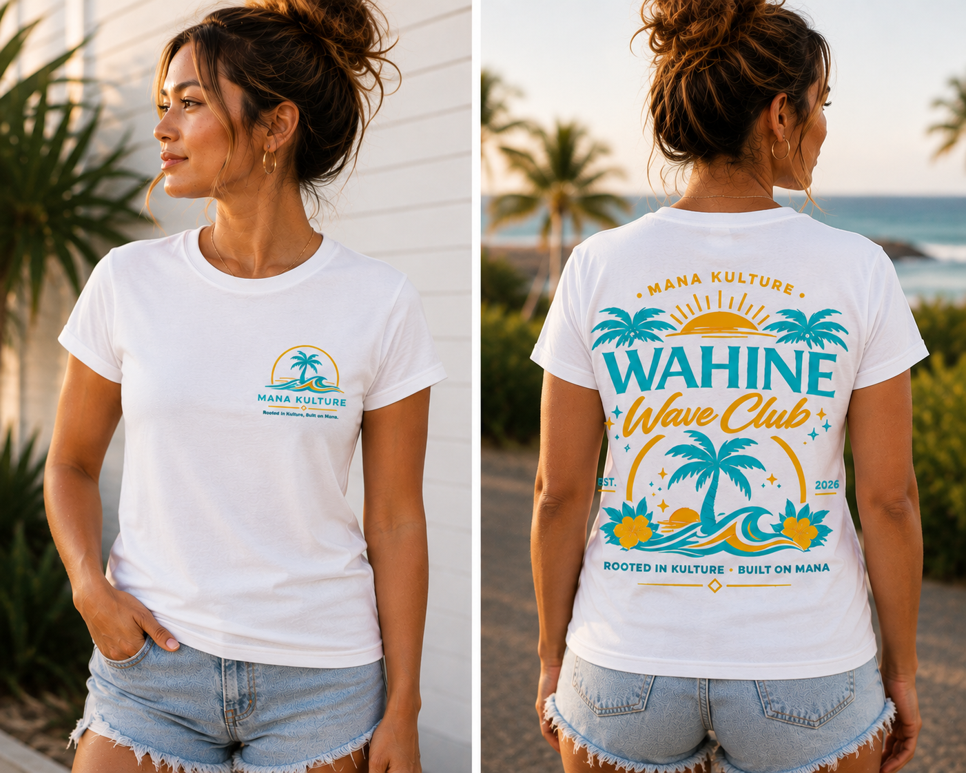 Sunlit Shores Tee