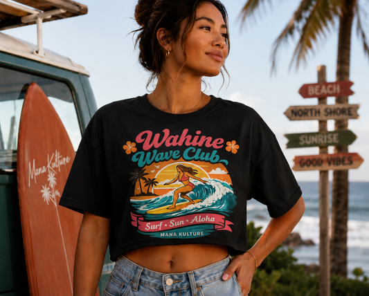 Wahine Wave Club Tee