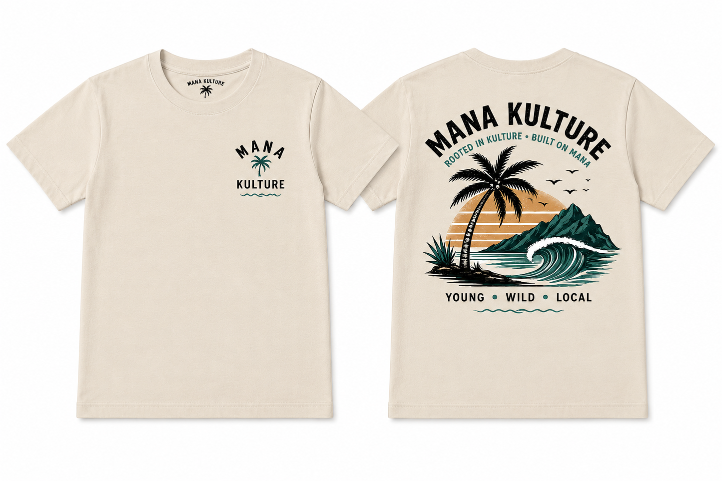 Young • Wild • Local Tee
